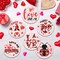 8 Pieces Valentine’s Day Diamond Art Coasters Love Diamond Painting Coasters Kits with Holder DIY Coasters for Beginners, Adults, Kids, Diamond Art Crafts Supplies (Valentines)